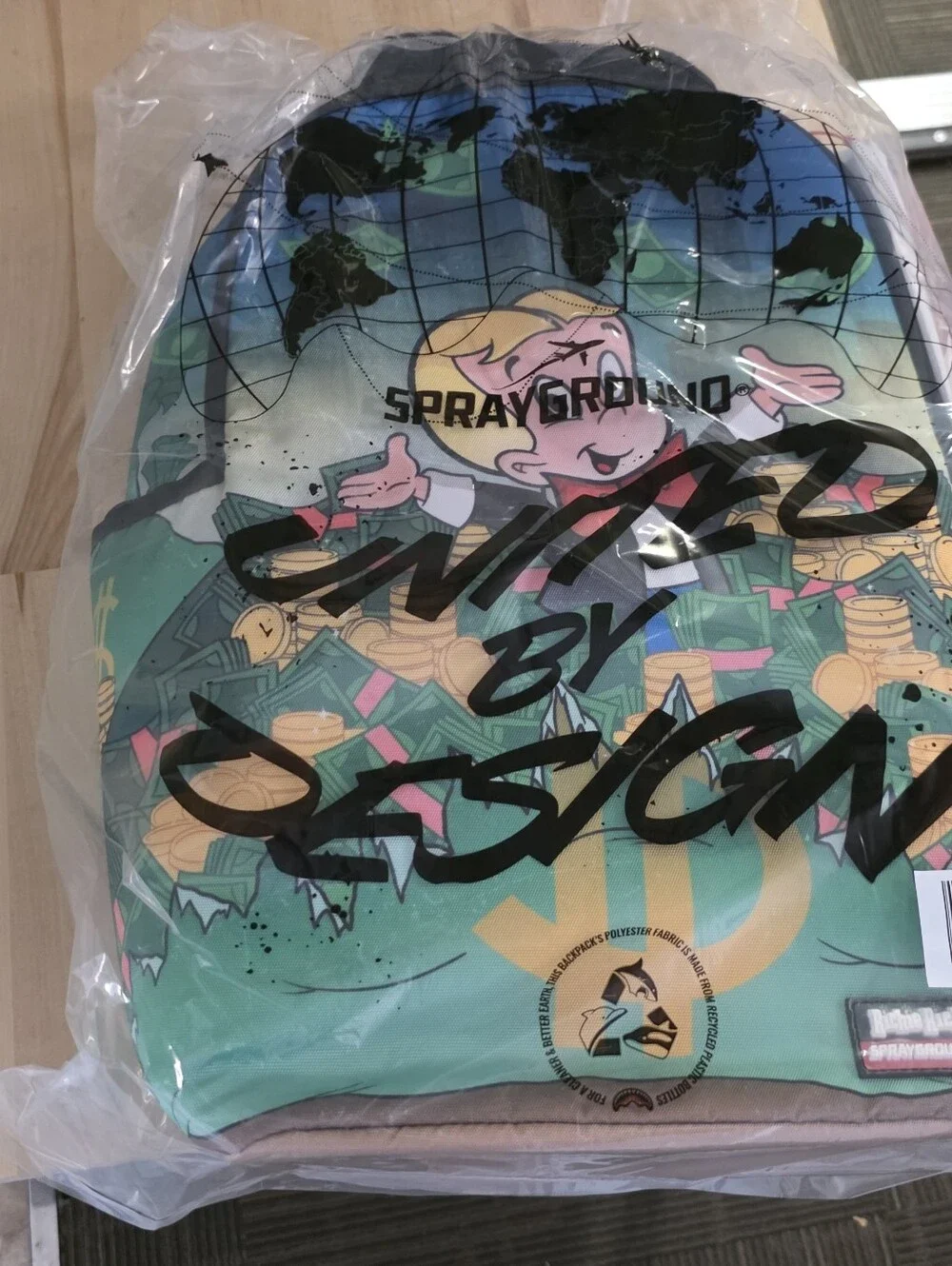 Sprayground Richie Rich Shark Stacks Backpack